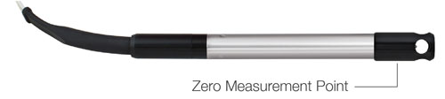 solinst model 201 water level temperature meter probe with zero point measurement